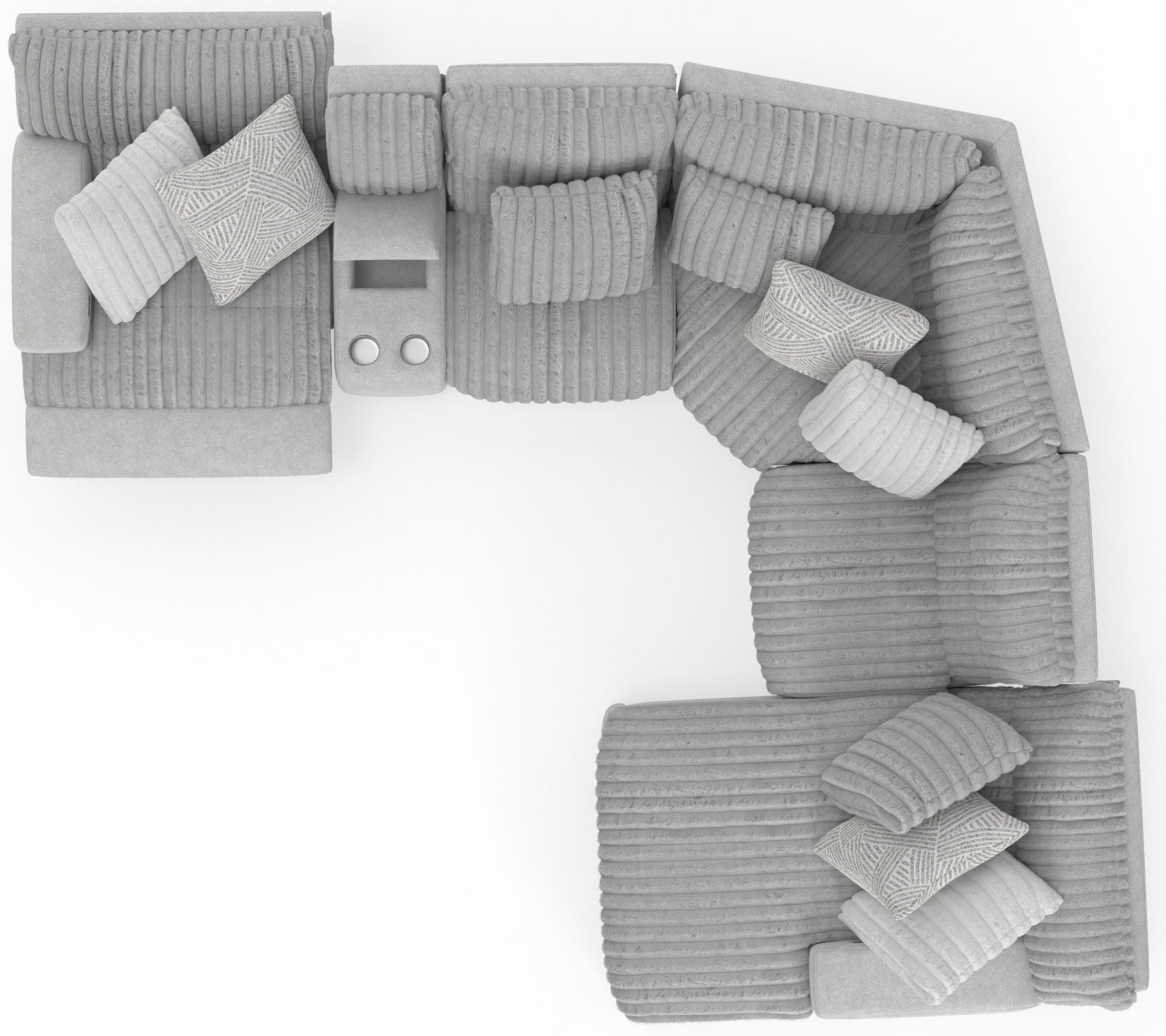 Abraxas - 6 Piece Reclining Sectional