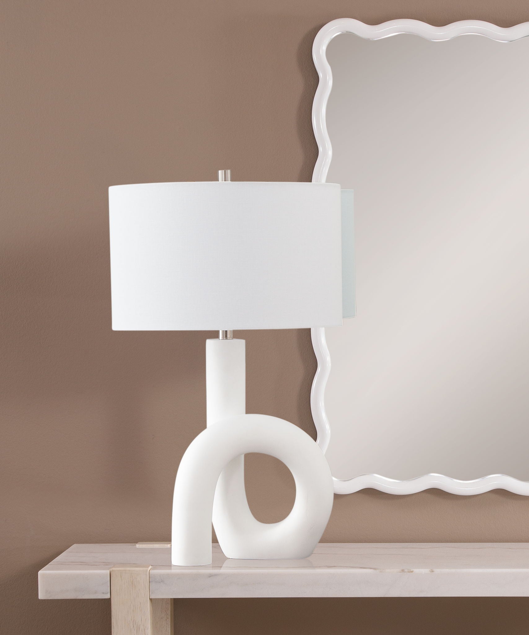 Alexx - Table Lamp - Matte White