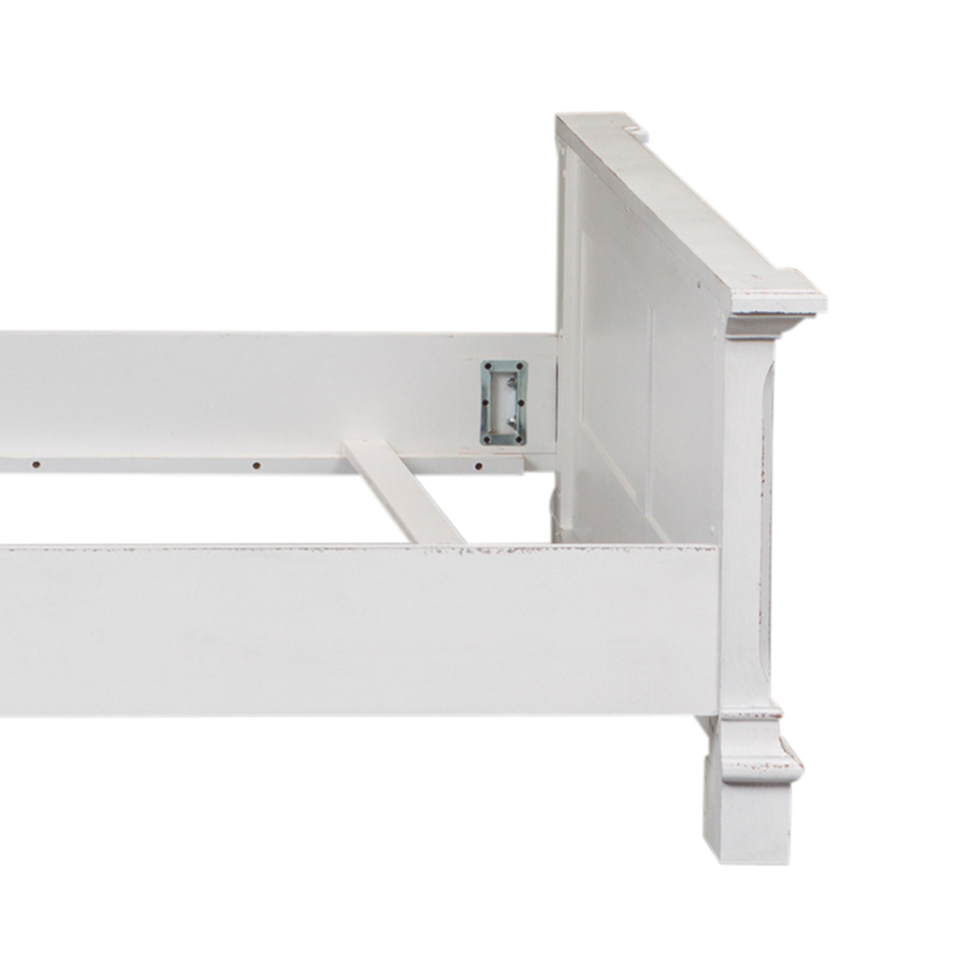 Abbey Park - Queen Panel Footboard - Antique White