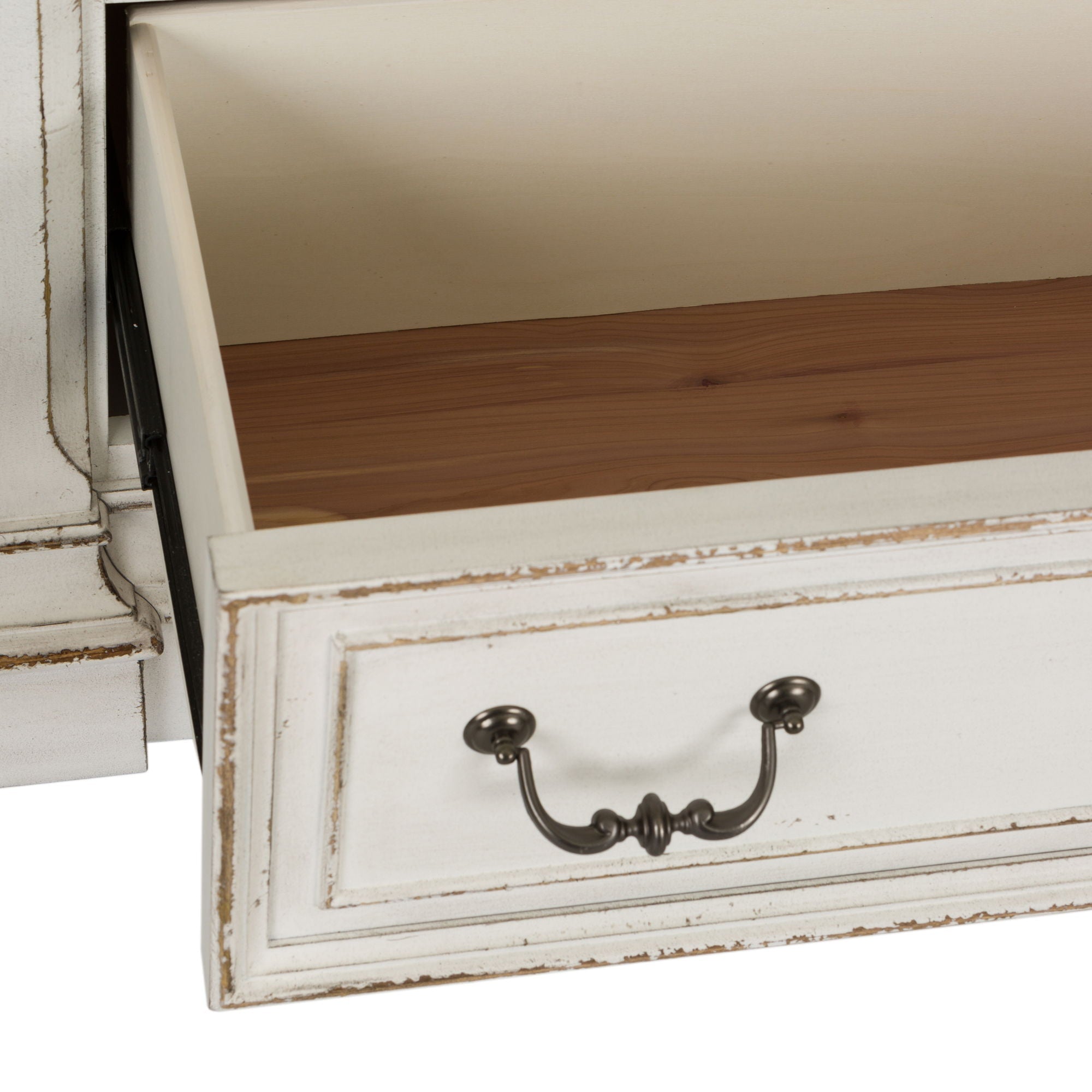 Abbey Park - 7 Drawer Dresser - Antique White