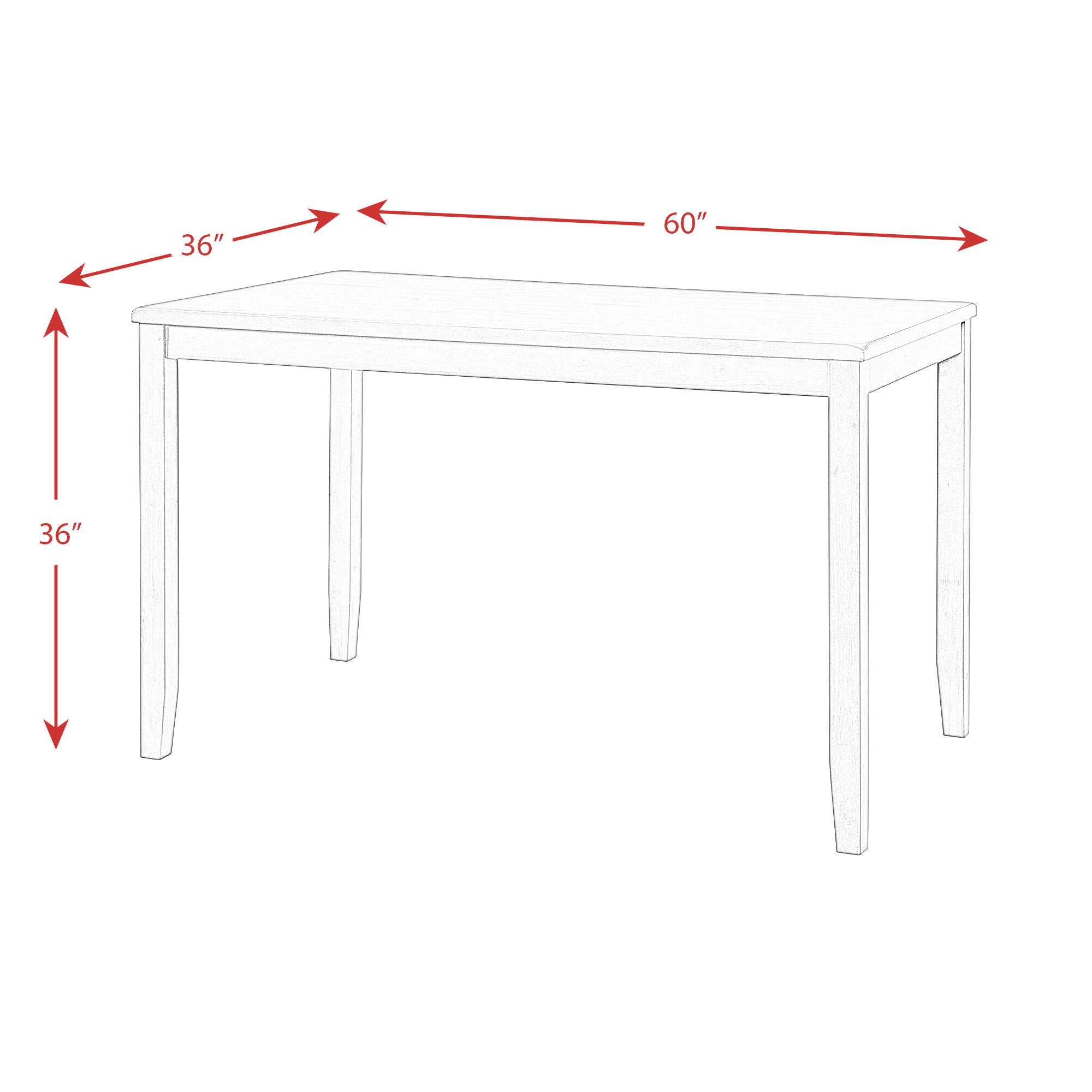 Alex - Counter Dining Set