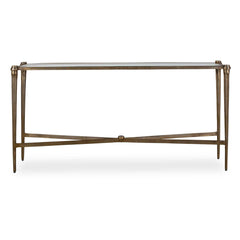 Amara - Console Table - Antique Brass