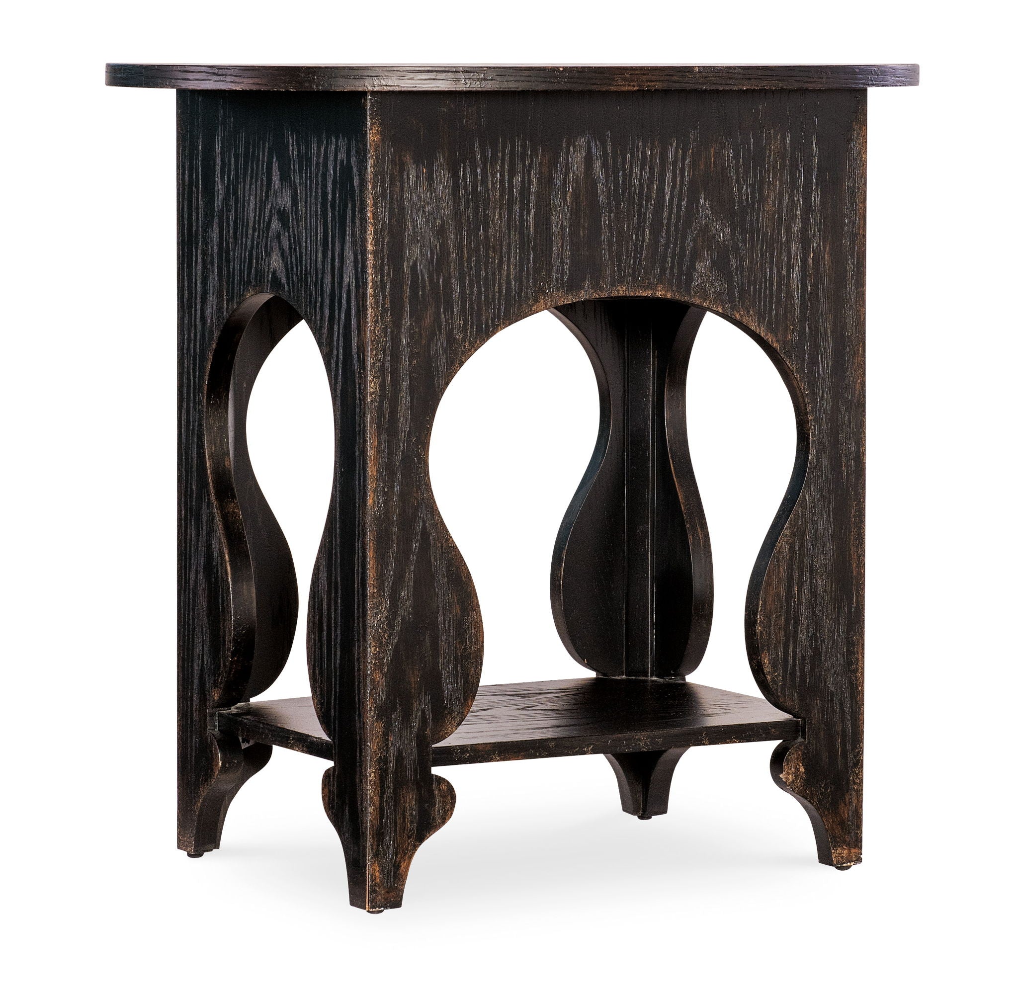 Americana - One-Drawer Oval Nightstand