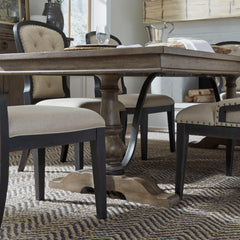 Americana Farmhouse - Trestle Table Base - Dusty Taupe