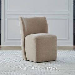 Accent Dining - Fabric Dining Chairs (Set of 4)