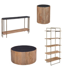 Adrienne - Console Table - Light Brown