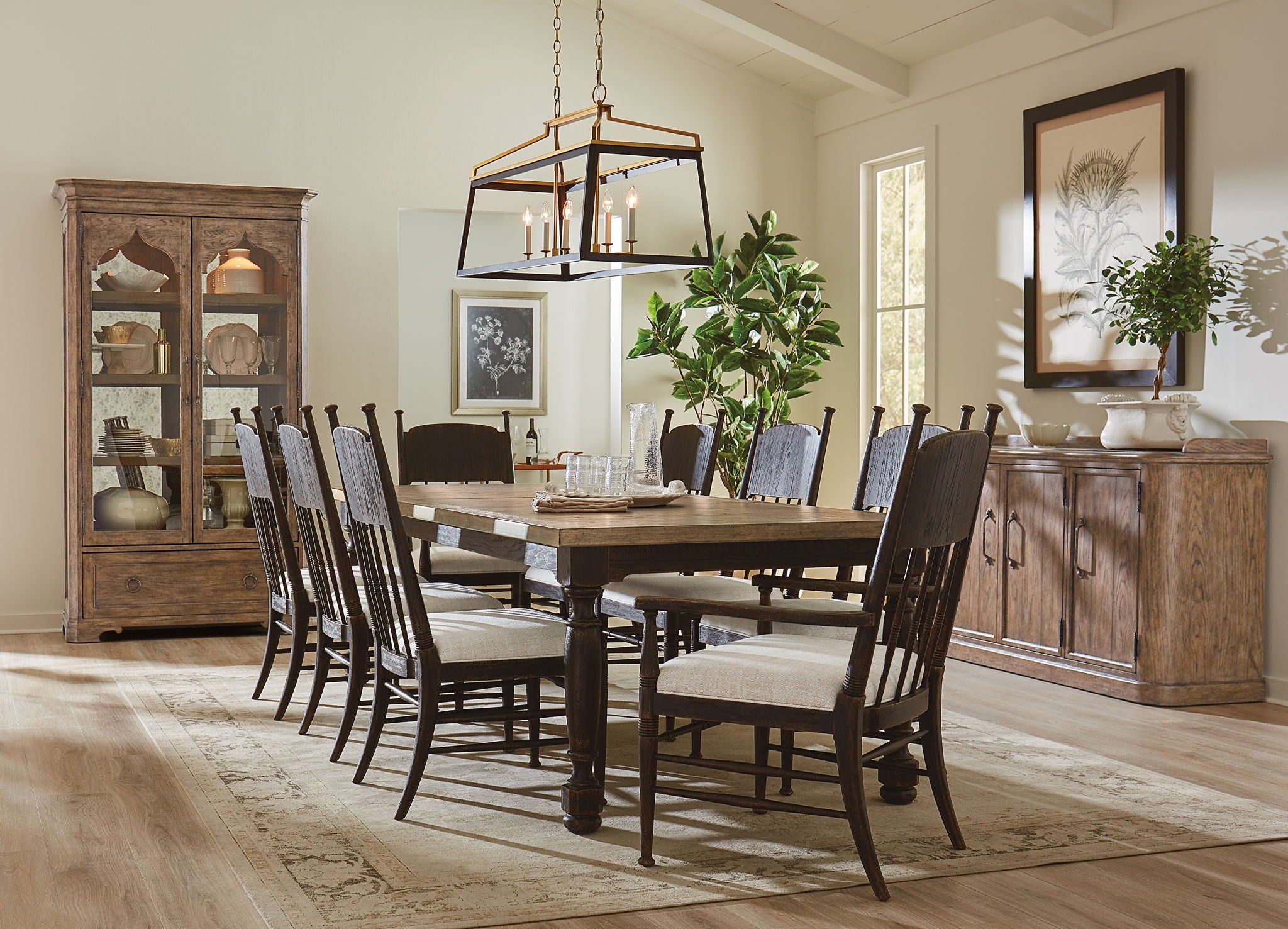 Americana - Four-Door Buffet - Light Brown