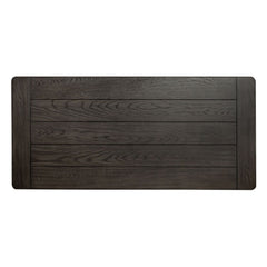 Allyson Park - Writing Desk - Wirebrushed White / Charcoal