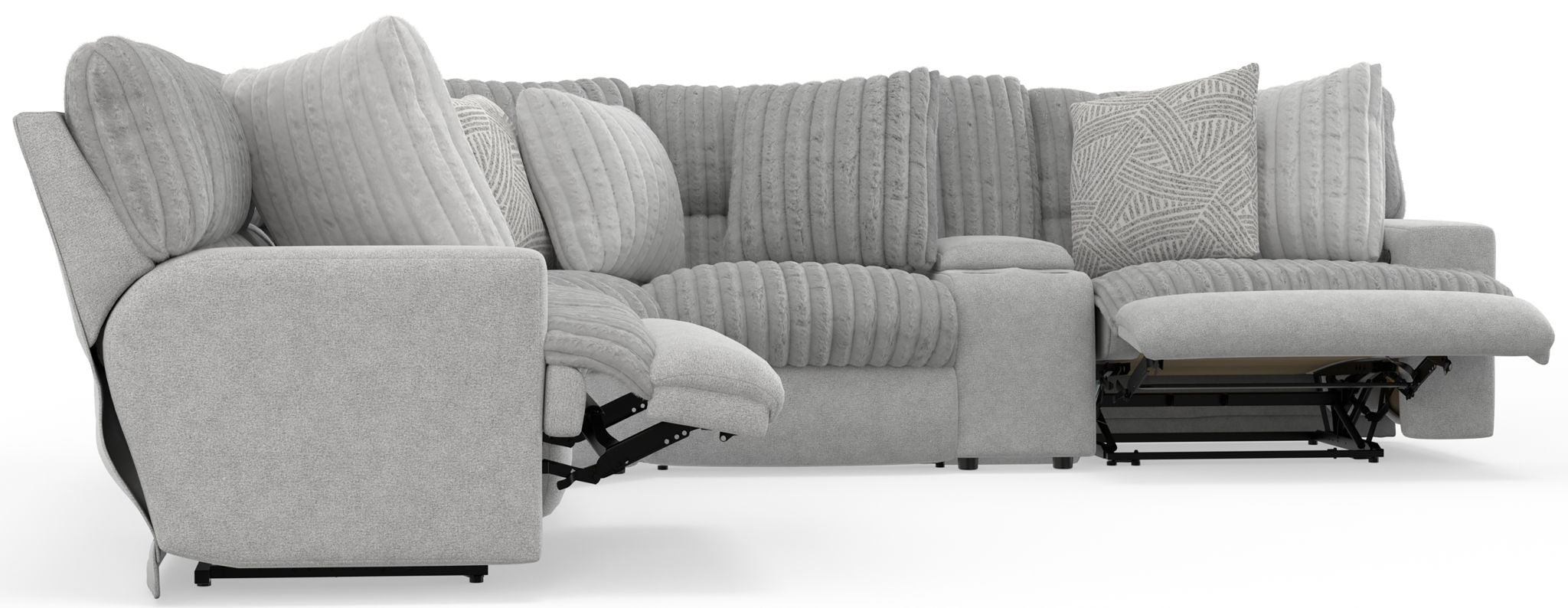 Abraxas - 6 Piece Reclining Sectional
