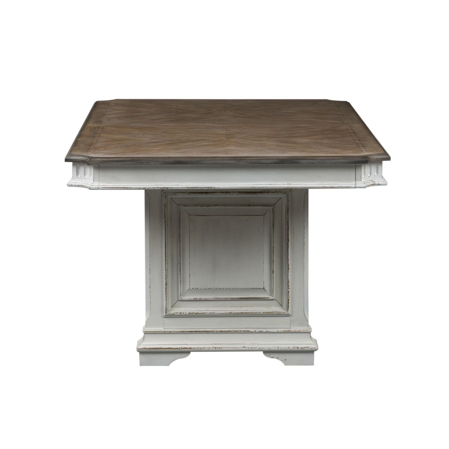 Abbey Park - Trestle Table Base - Antique White