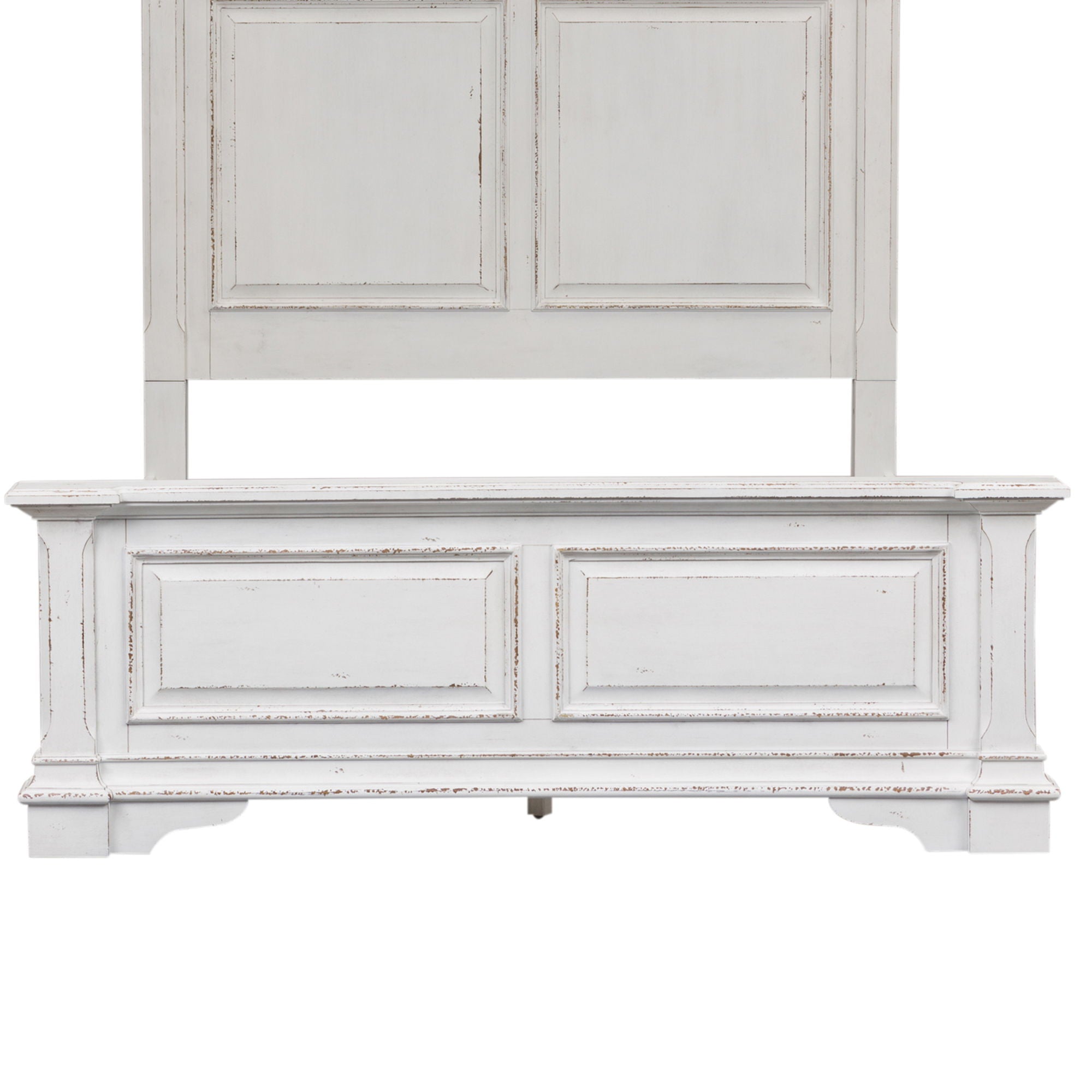 Abbey Park - Queen Panel Footboard - Antique White
