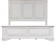 Abbey Park - King Panel Footboard - Antique White
