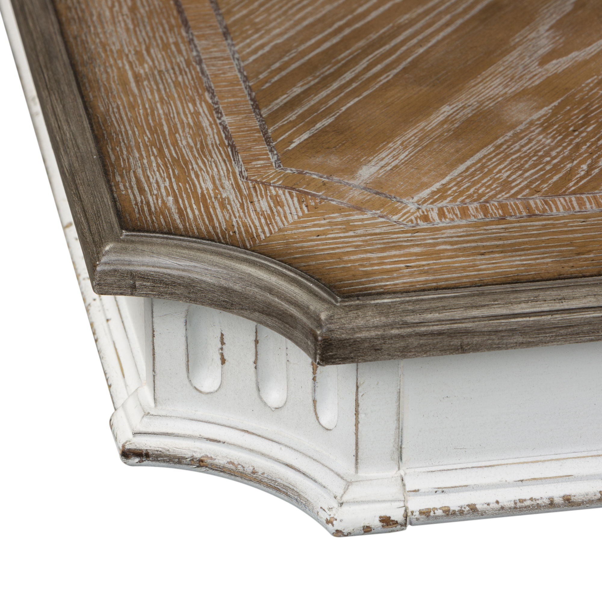 Abbey Park - Trestle Table - Antique White
