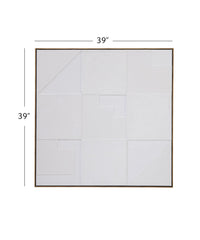 Adema Wall Art - White