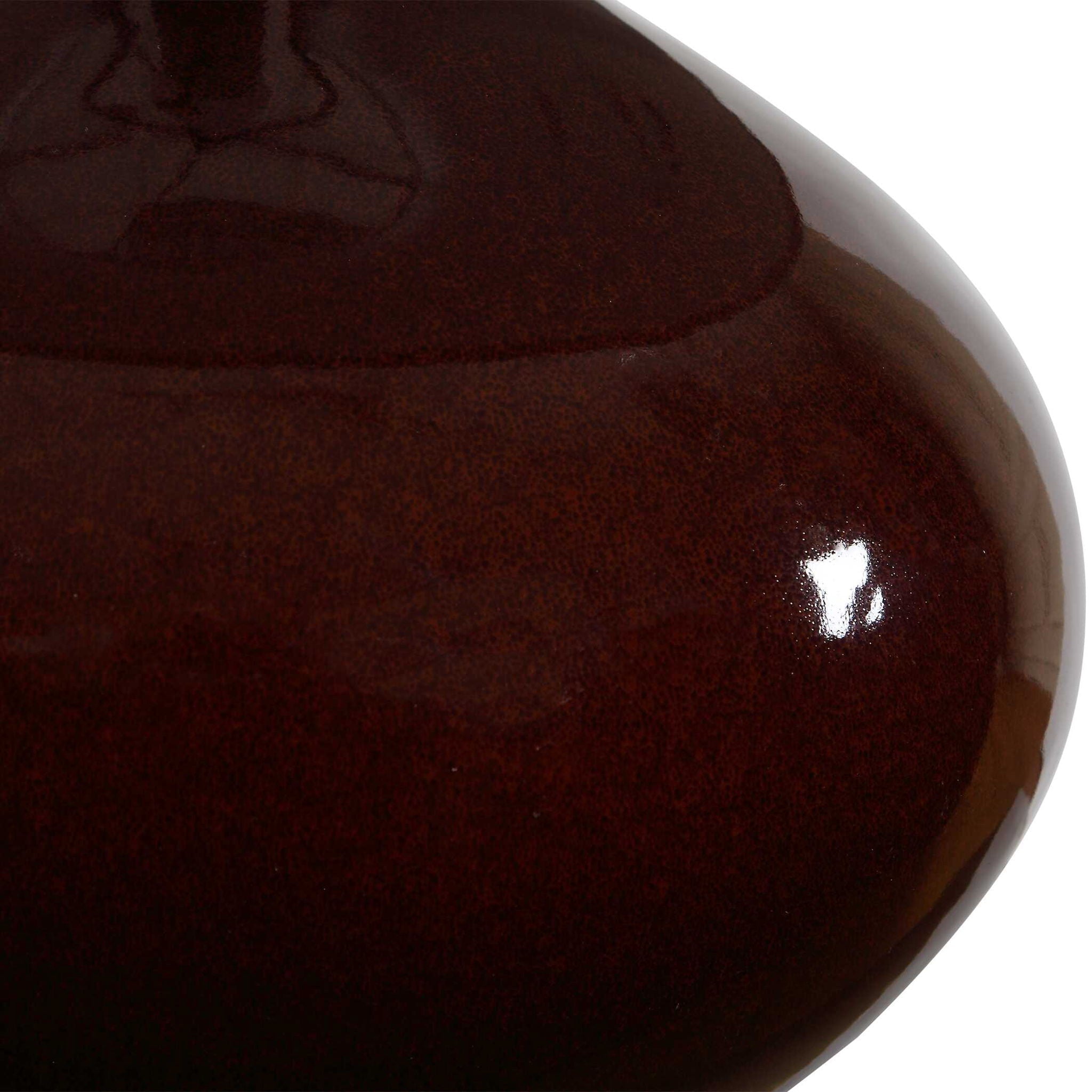 Allemand - Glaze Table Lamp - Ruby Red
