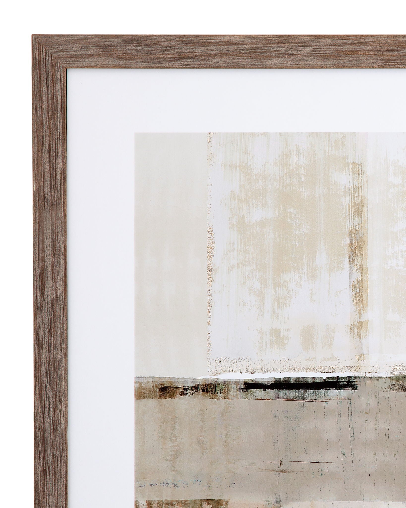 Across The Abstract Bay Wall Decor (Set of 2) - Gray