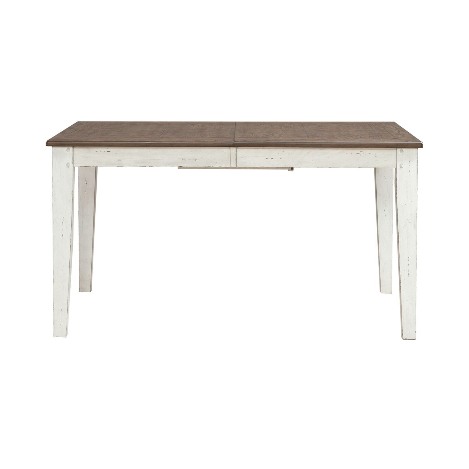 Al Fresco - Rectangular Leg Table - Graphite & Whitestone