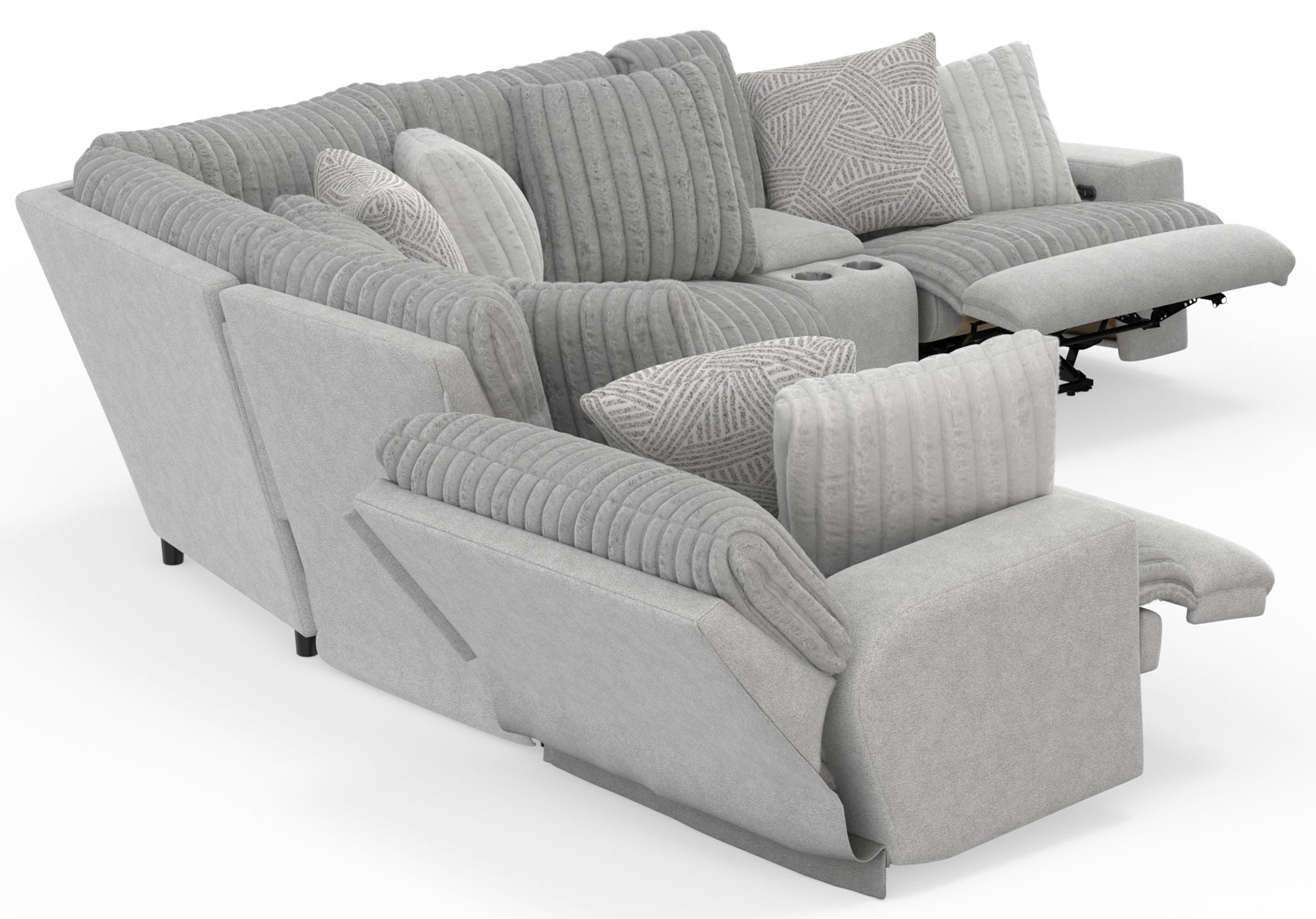 Abraxas - 6 Piece Reclining Sectional
