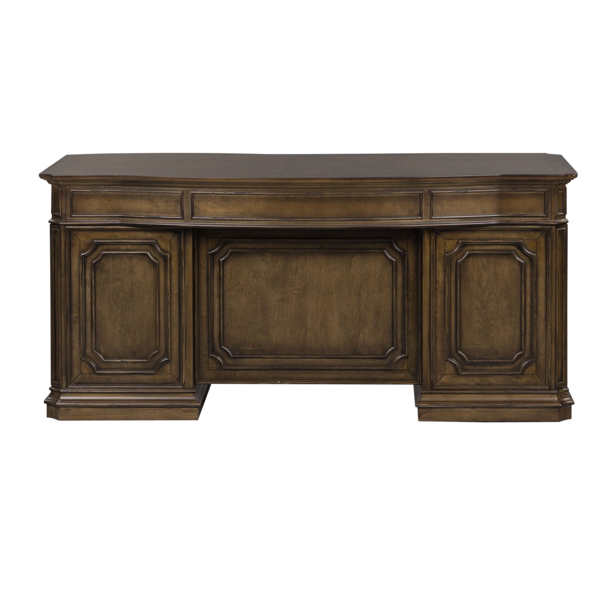 Amelia - Jr Executive Desk Base - Antique Toffee