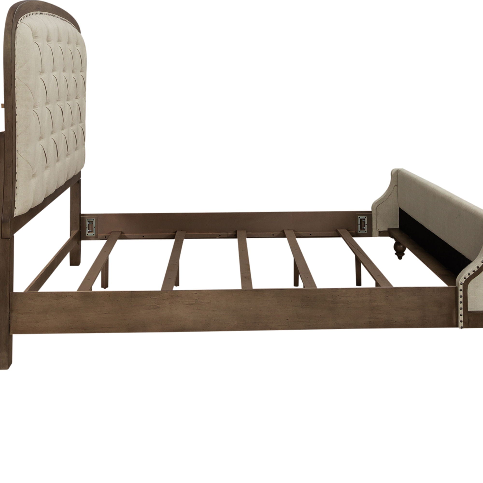 Americana Farmhouse - Shelter Bed Rails - Dusty Taupe