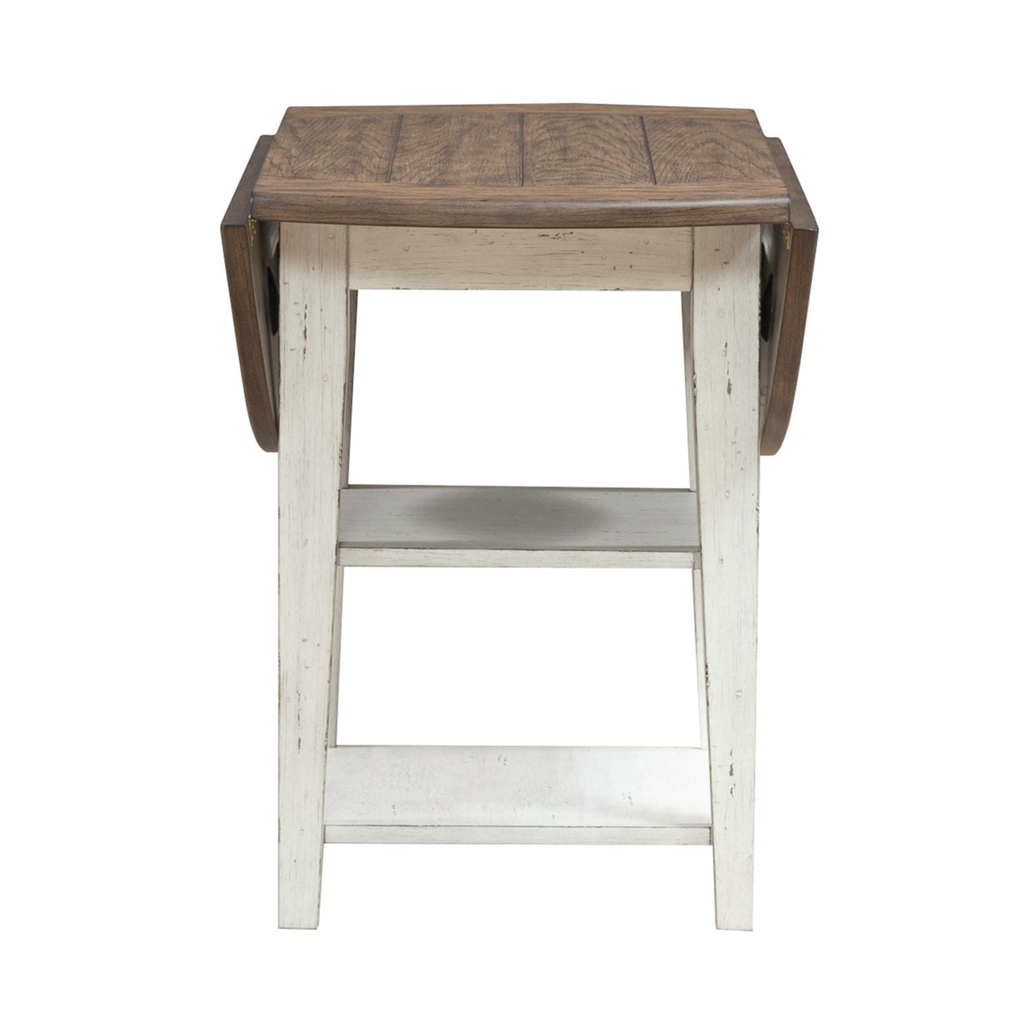 Al Fresco - Drop Leaf Table - Graphite & Whitestone