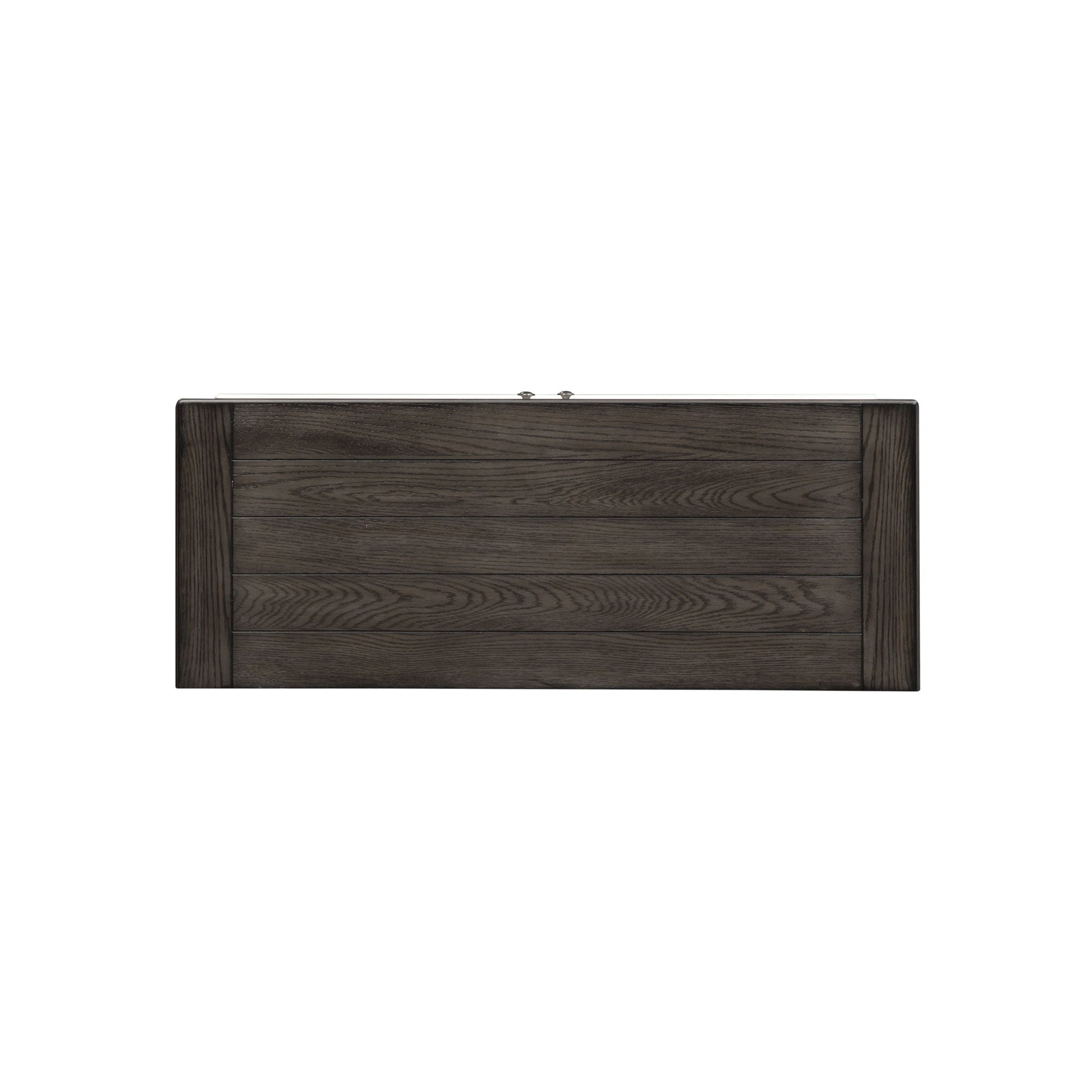 Allyson Park - 46" TV Console - Wirebrushed White / Charcoal