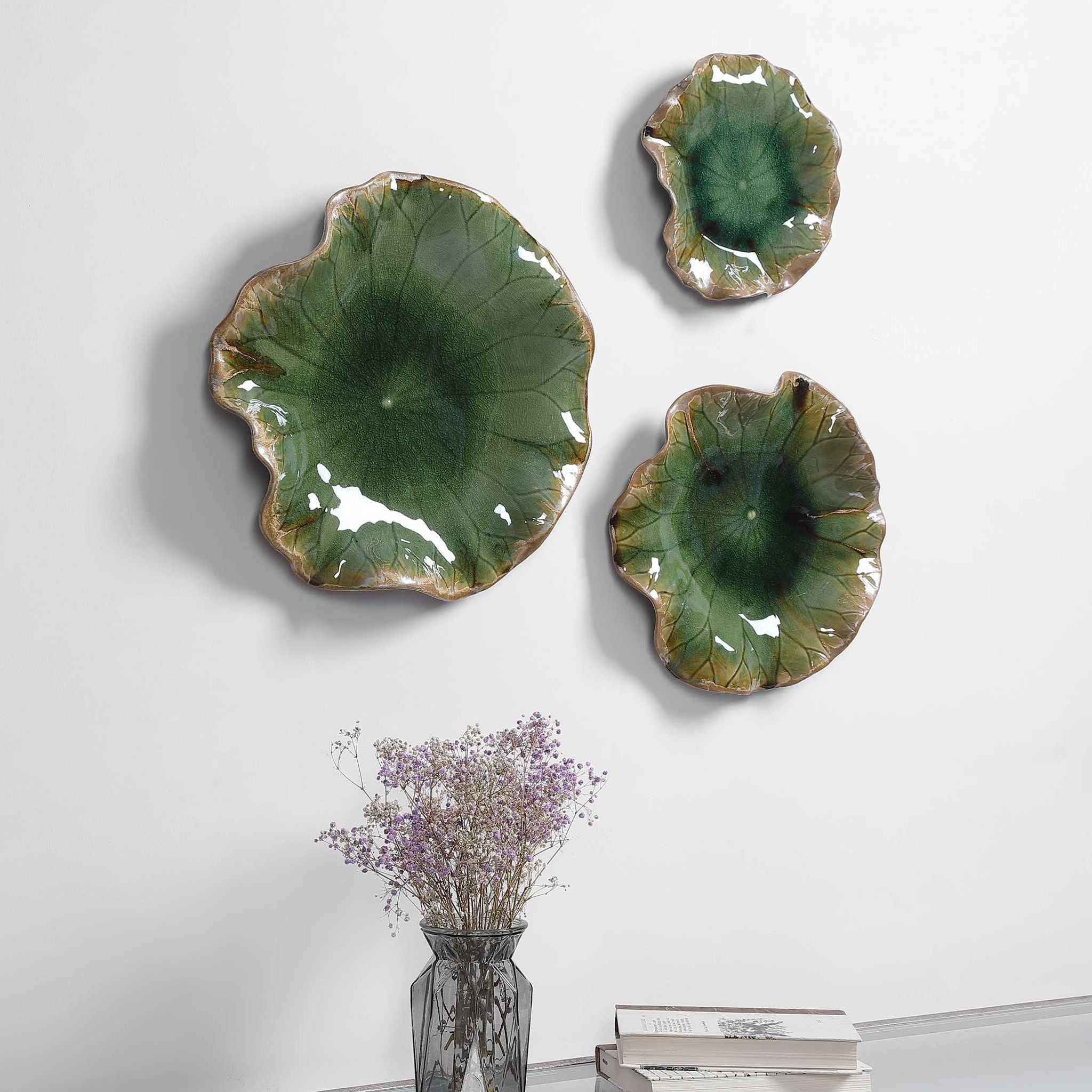 Abella - Ceramic Wall Decor (Set of 3)