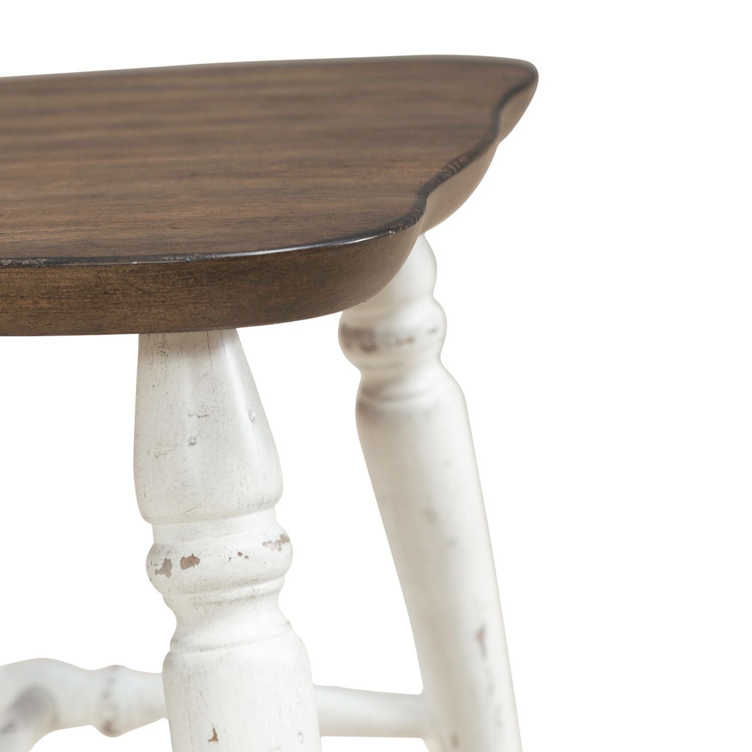 Al Fresco - Slat Back Side Chair - Graphite & Whitestone