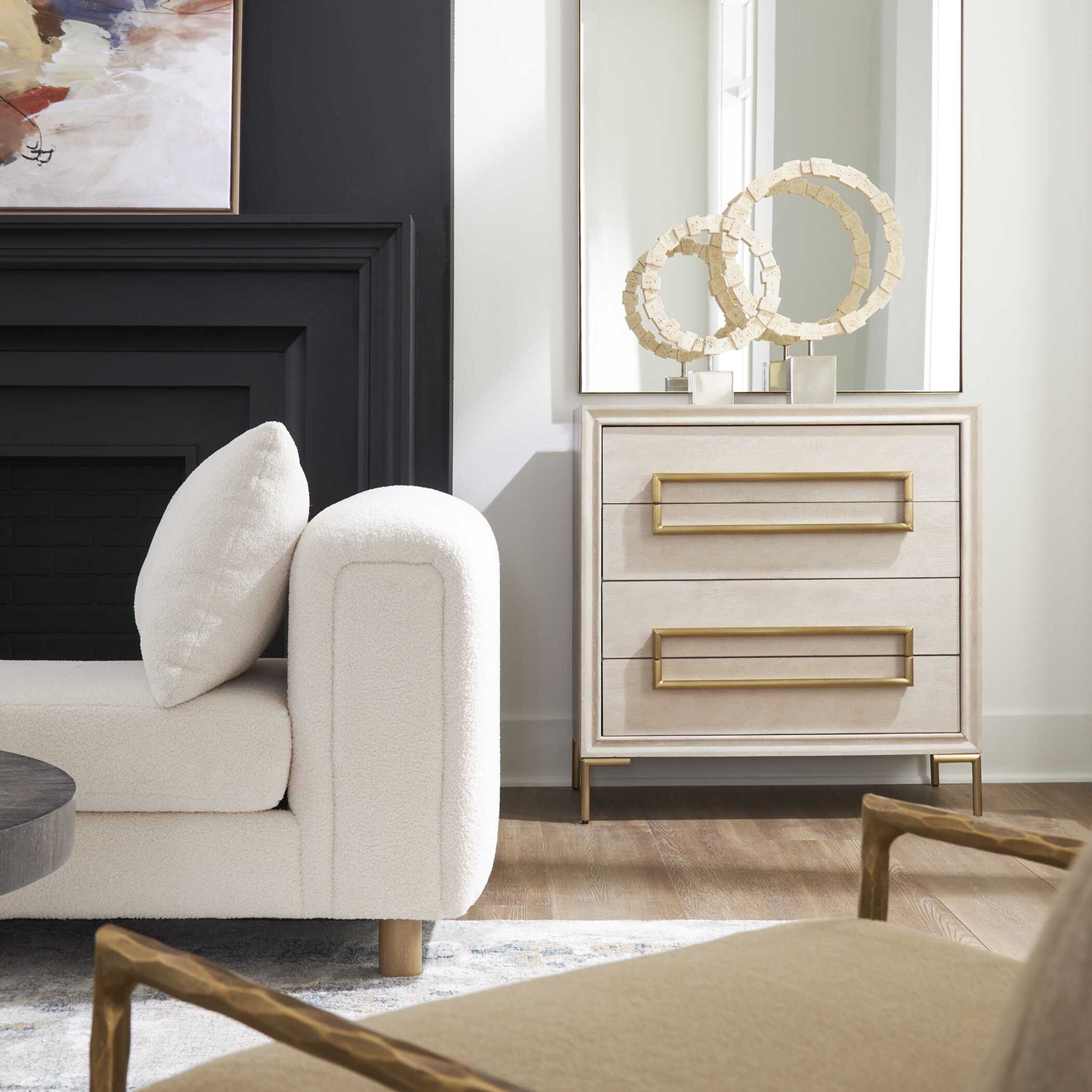 Alessia - Light Oak Accent Chest