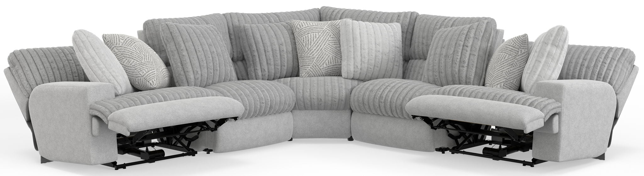 Abraxas - 5 Piece Reclining Sectional